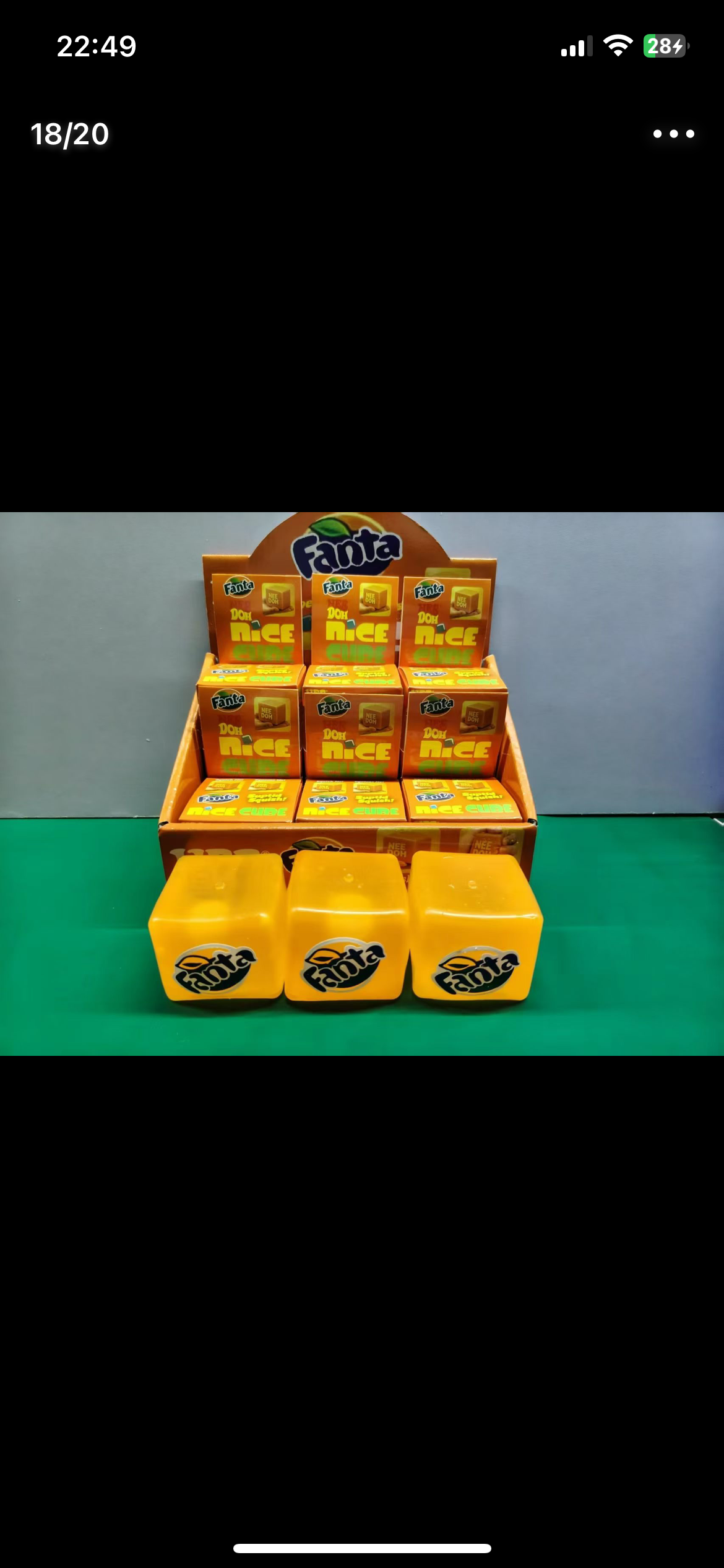 Needoh Cube Squishie